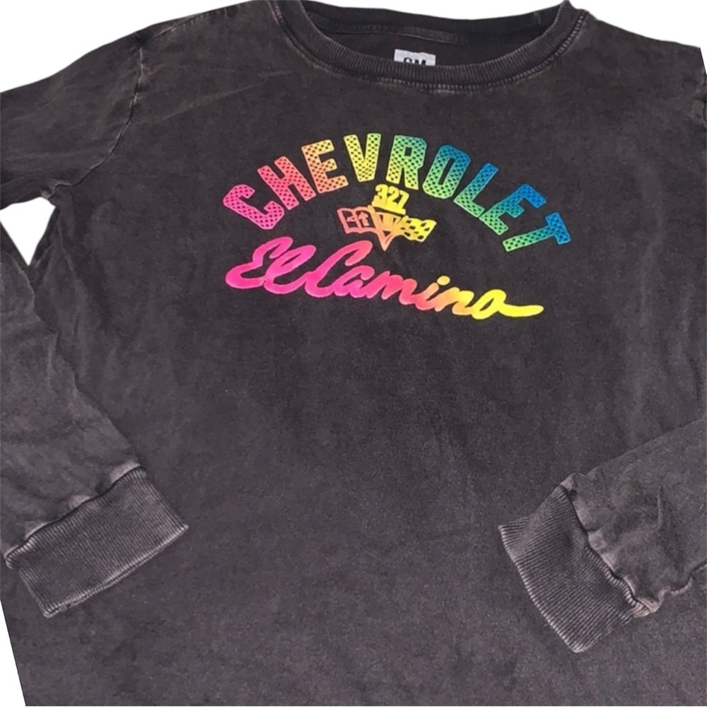 Chevy El Camino Long Sleeve Vintage Inspired T-Shirt